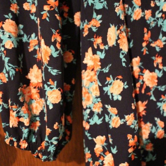 WAYF Nordstrom Floral Faux Wrap Dress - Picture 6 of 8